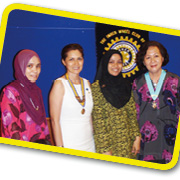 12 Sep 2014: District Chairman Alice Lau visits IWC Kota Kinabalu